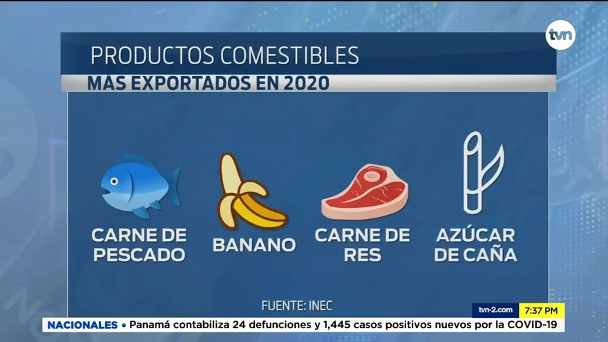 Pandemia no detuvo las exportaciones en Panamá