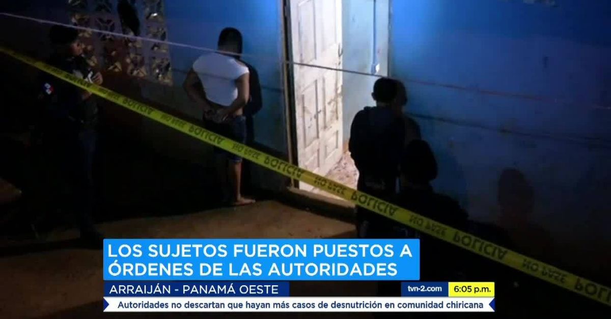 Capturan a dos hombres acusados de disparar contra residencia en ...