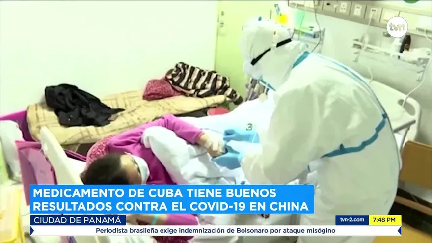Medicamento de Cuba tiene buenos  resultados contra el covid-19 en China