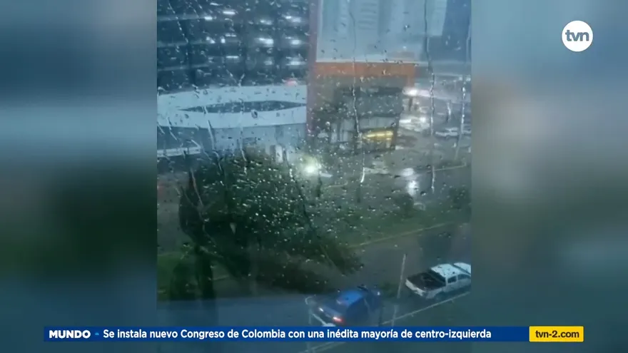 Aviso de prevención por paso de onda tropical