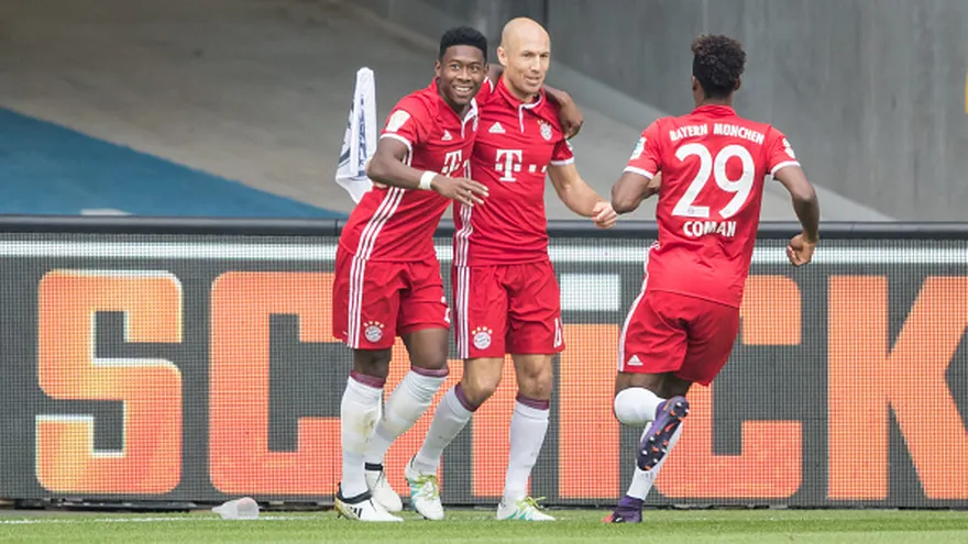 El Bayern logró abrir el marcador en el minuto 11 por intermedio de Arjen Robben