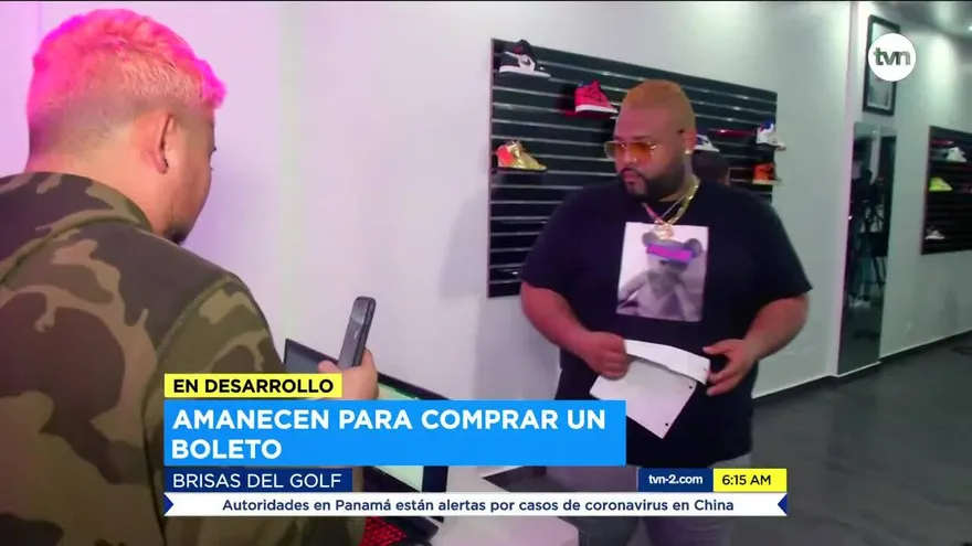 Fans del Sech madrugan a comprar boletos para evento en Carnaval