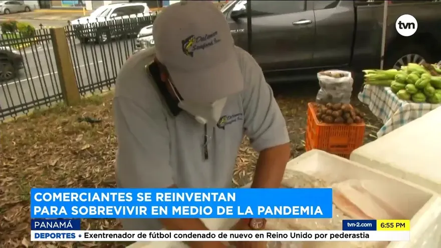 Comerciantes se reinventan para sobrevivir en medio de la pandemia