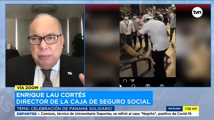 Lau Cortés evita opinar sobre imágenes de festejo por plan Panamá Solidario Id.