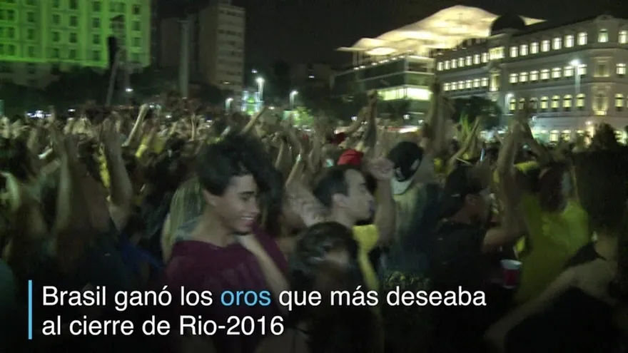 Brasil cierra con broche dorado sus JJOO