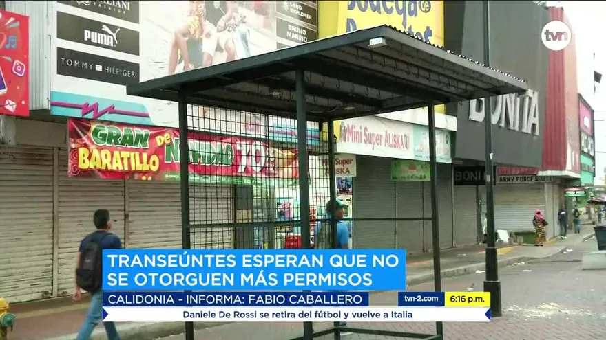 Vencen permisos temporales para buhoneros en Calidonia