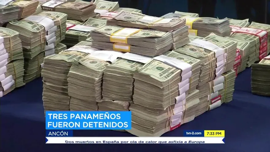 Autoridades decomisan más de 2 millones de dólares