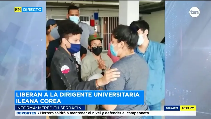 Liberan y retiran cargos a la dirigente estudiantil Ileana Corea