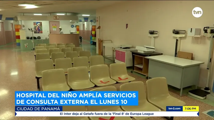 Hospital del Niño amplía servicios de Consulta Externa