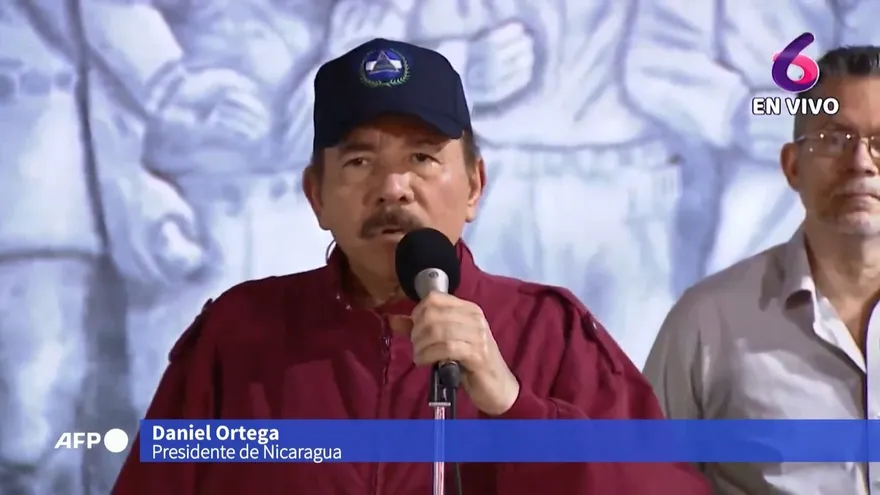 Ortega dice que opositores presos en Nicaragua son "agentes" de EEUU para derrocarlo