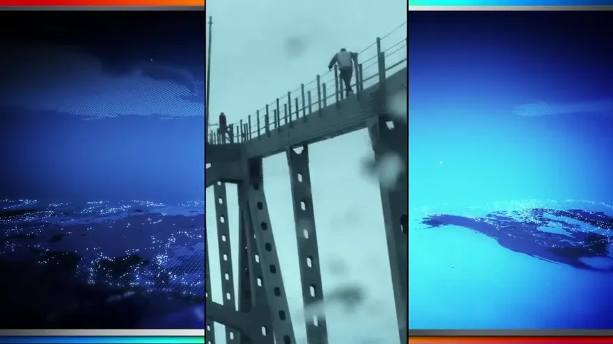 ¿Quién es el hombre que se subió al Puente de las Américas?