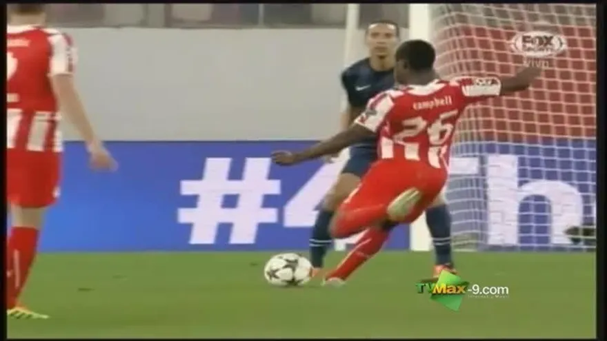 Golazo del costarricense Joel Campbell en Champions