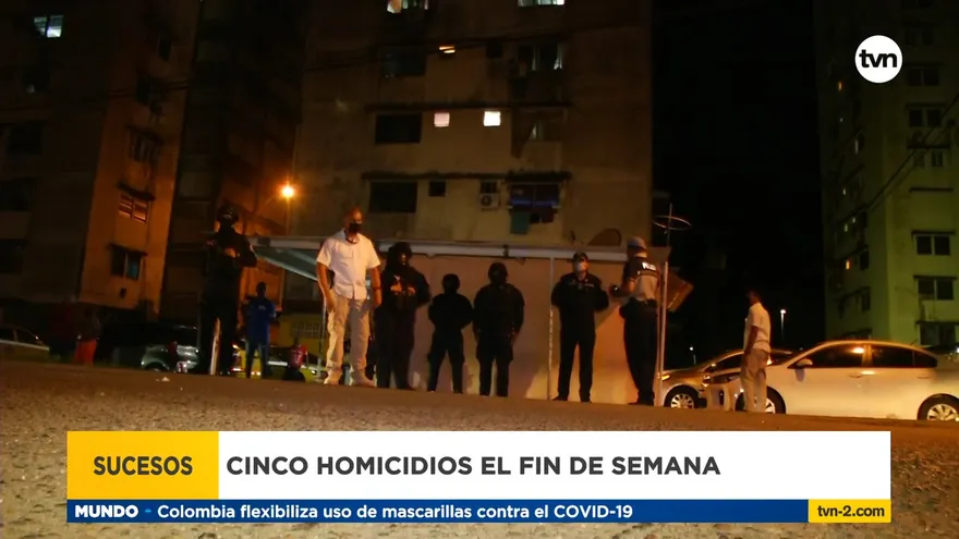 Cinco homicidios este fin de semana en Panamá