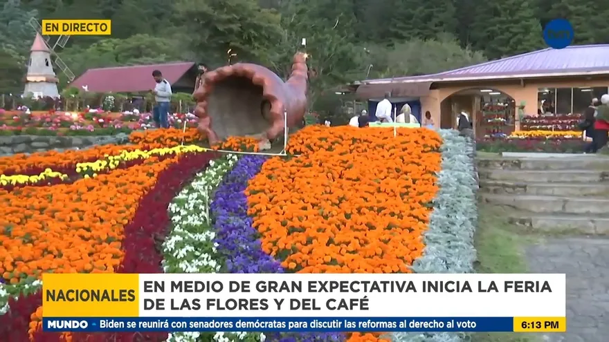 Inaugura la Feria de las Flores y del Café