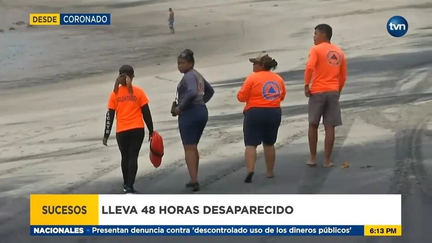 Continúa la búsqueda de un joven desaparecido en Coronado