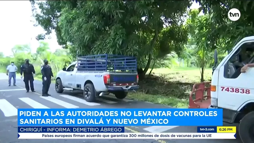 En Chiriquí piden mantener controles sanitarios
