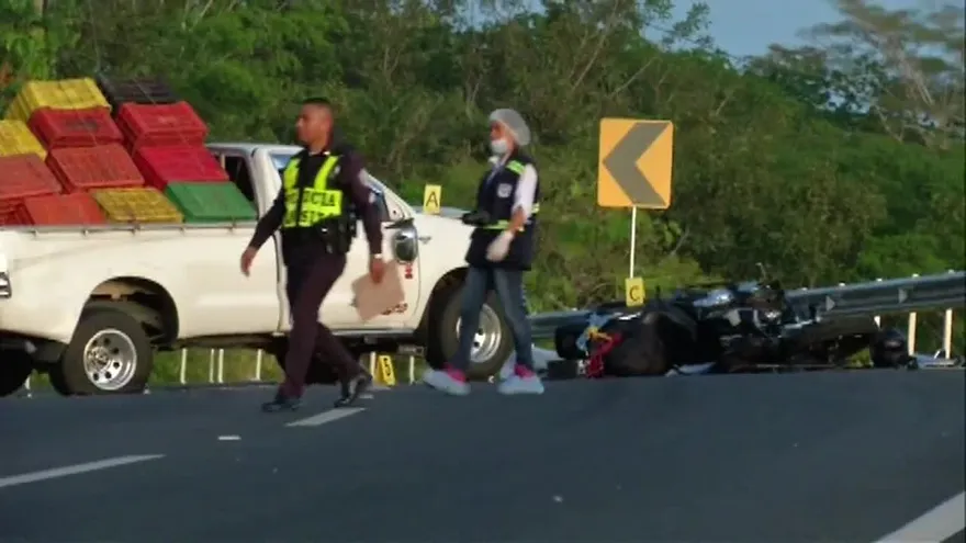 Motorizado pierde la vida tras accidente de tránsito en Chiriquí