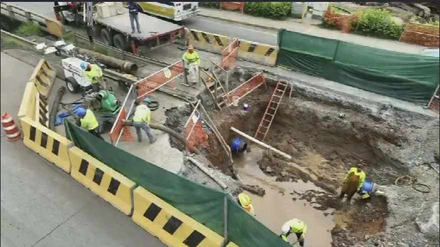 Cerraran parcial vía panamericana por construcción de línea 3