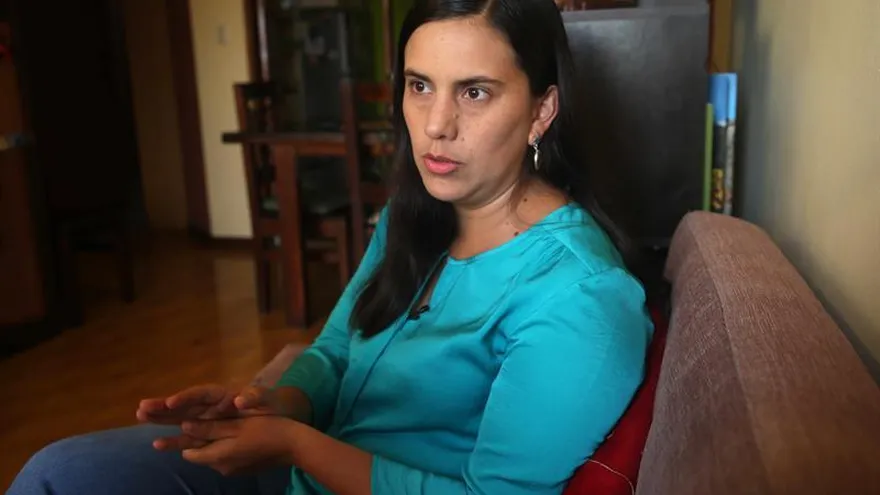 La líder de Nuevo Perú, Verónika Mendoza.