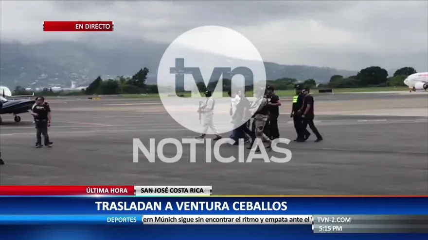 Gilberto Ventura Ceballos es trasladado a Panamá