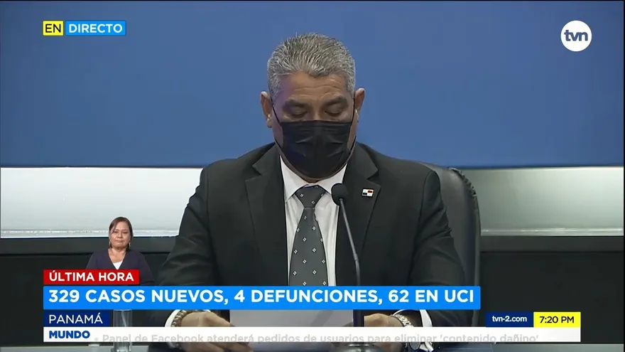 Panamá acumula 6,173 muertos en lo que va de pandemia