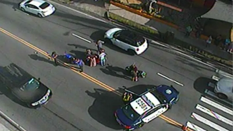 Atropellan a un hombre en Vía Israel