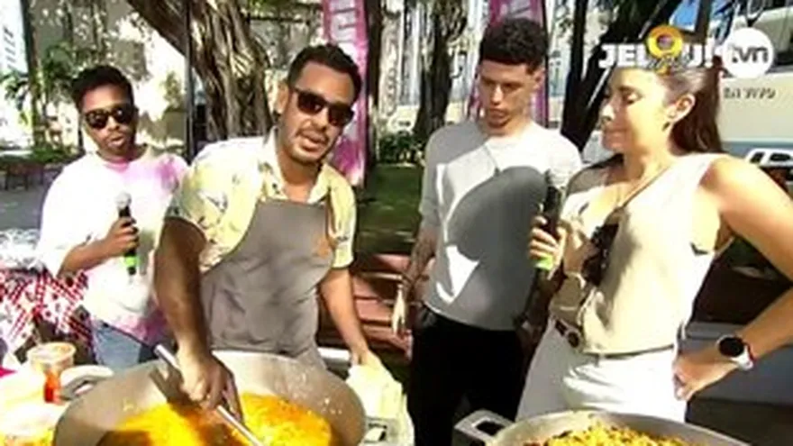 El pailón de aniversario de Jelou! desde Santa Ana