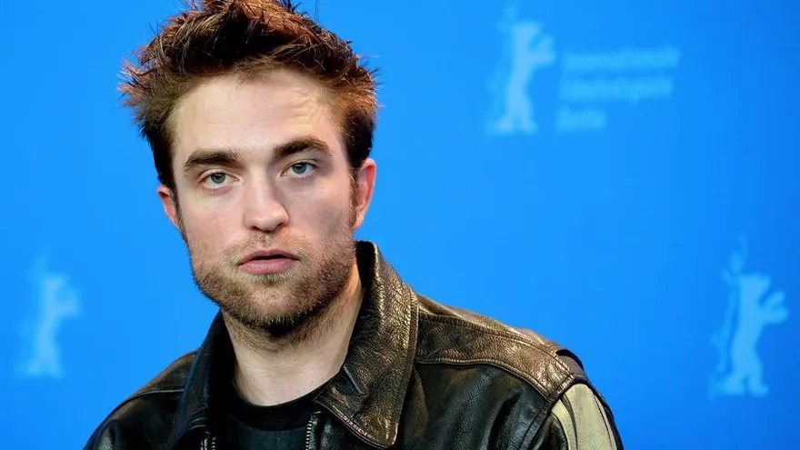 En la imagen, el actor británico Robert Pattinson, protagonista de "The Batman".