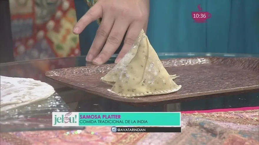 Unas deliciosas Samosas, plato típico de la India.