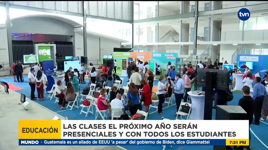 Las clases serán presenciales y con el 100% de los estudiantes