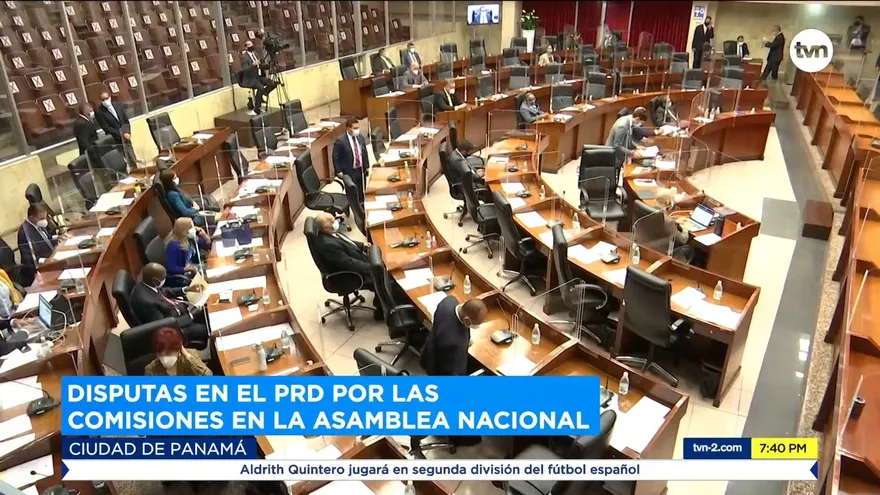 Disputas en el PRD por las Comisiones en la Asamblea Nacional