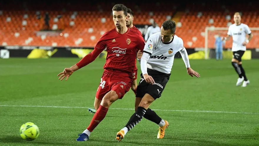 El Valencia empata con el Osasuna en LaLiga