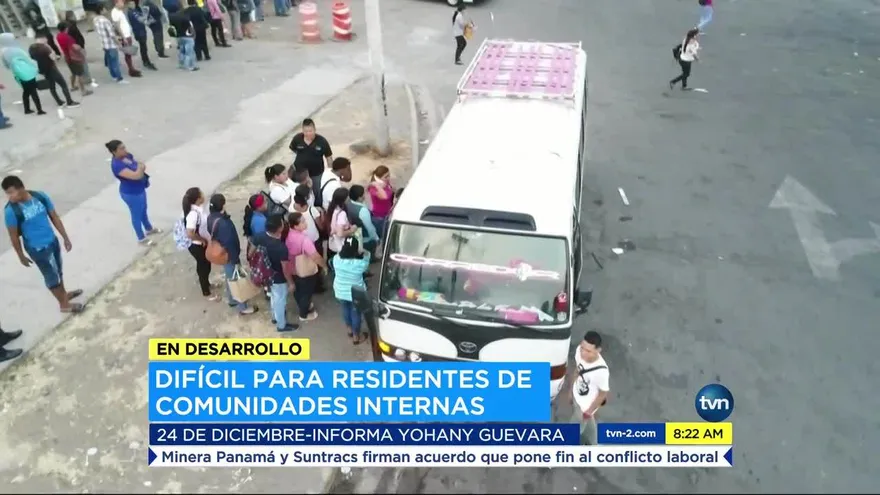 Usuarios de Panamá Este piden más transportes