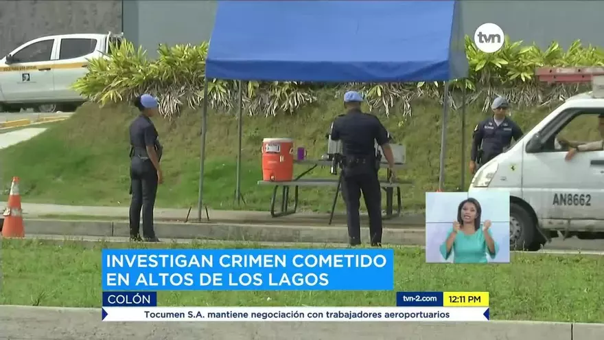 Investigan homicidio que se registró en Colón