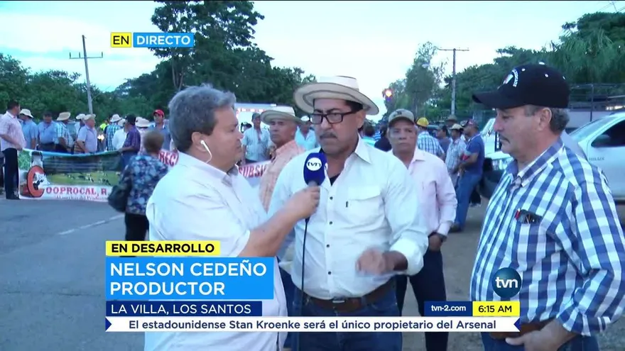 Productores de Los Santos exigen respuesta a Varela