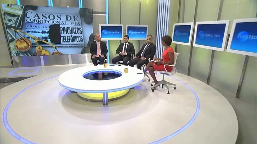 Rolando Rodríguez y David Díaz, secretario y subsecretario del MP, respectivamente.