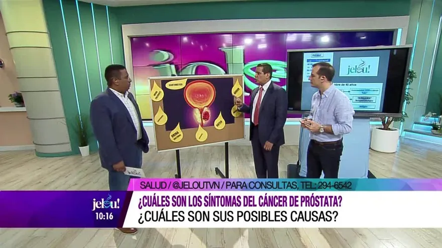 ¿Cuáles son los síntomas de cáncer de próstata?