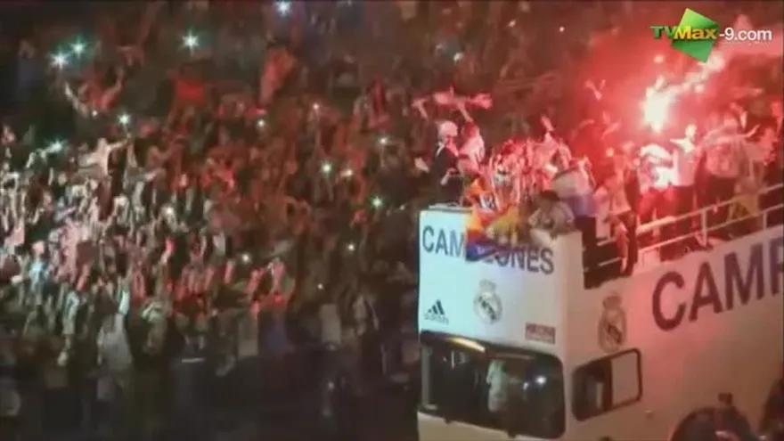 Real Madrid celebr