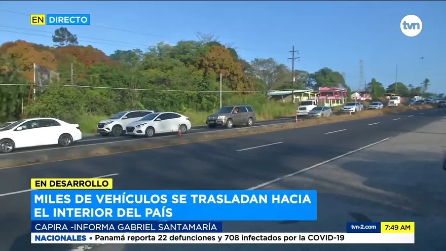 Continúa traslado de personas al interior del país