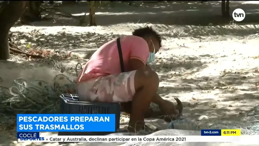 Pescadores de Farallón se preparan para la pesca