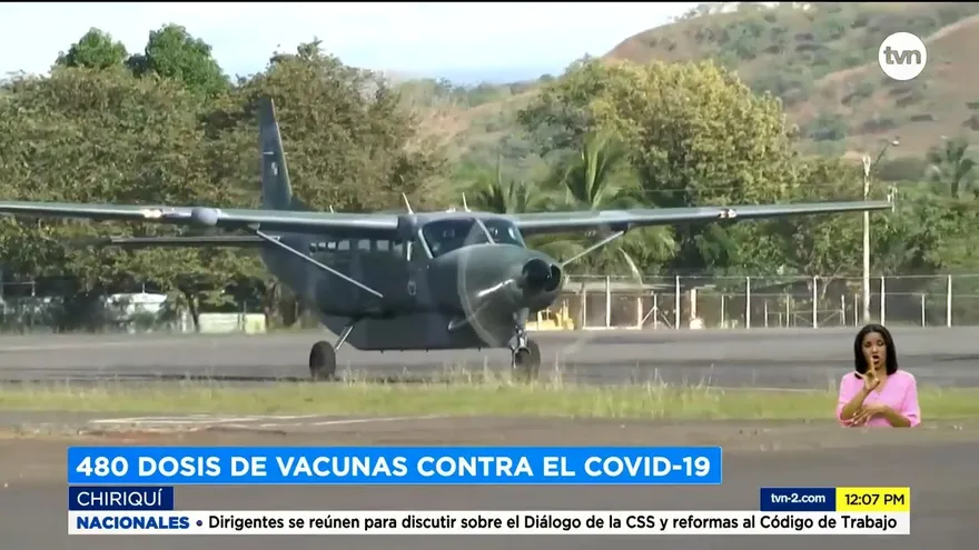 Inicia distribución de vacunas contra la Covid en Chiriquí