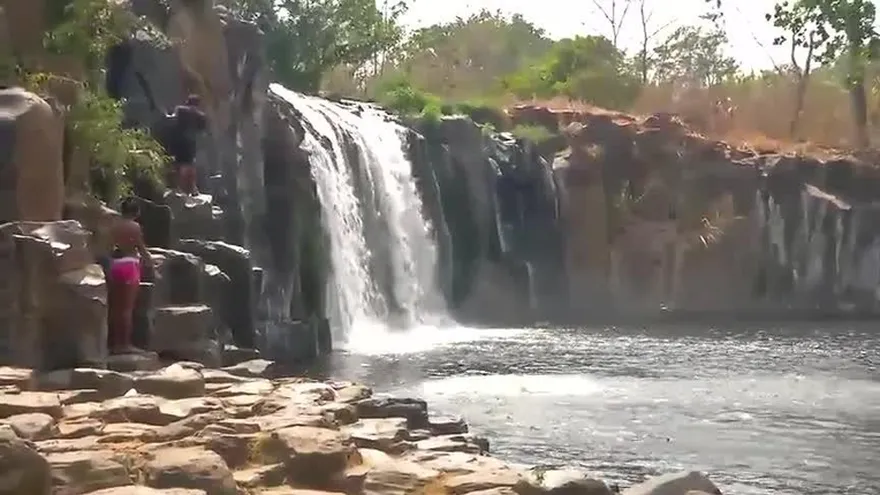 Trabajos para sanear el Chorro de La Chorrera