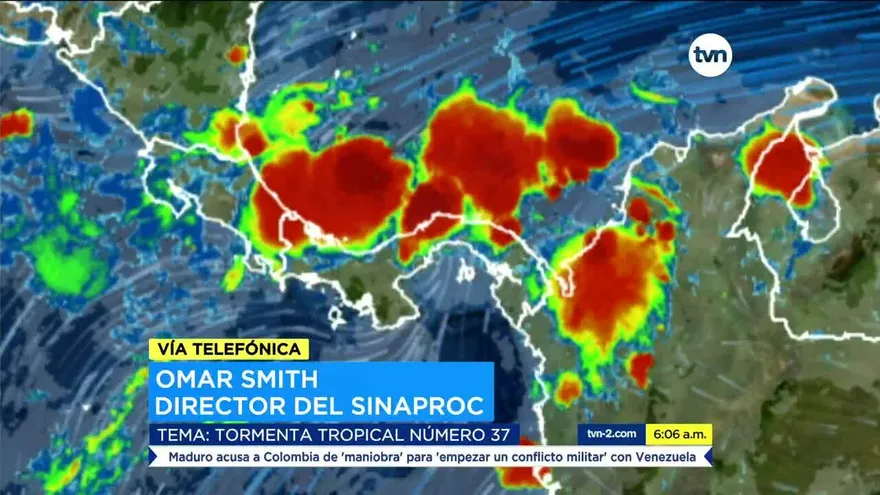 Director del Sinaproc reitera recomendaciones por fuertes lluvias