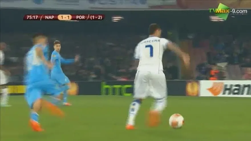 Golazo de Quaresma para el Porto 1-2