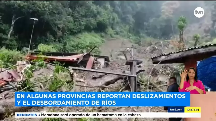 Balance de afectaciones por mal tiempo en todo el país