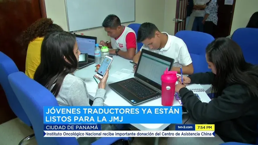 Jóvenes traductores ya están listos para la JMJ