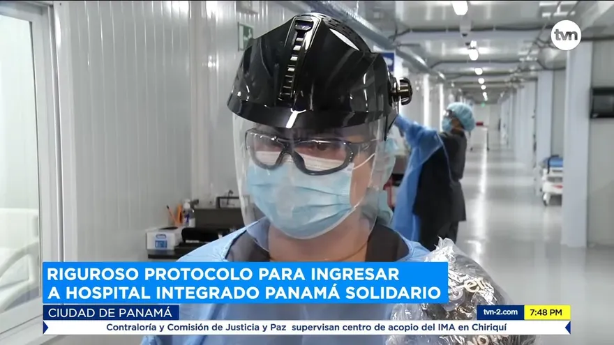 Riguroso protocolo para ingresar a Hospital Integrado Panamá Solidario