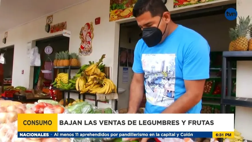 Vendedores reportan bajas ventas en el mercado de Aguadulce
