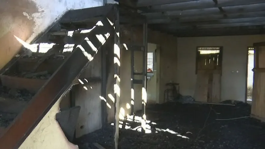 Incendio en vivienda en la provincia de Chiriquí