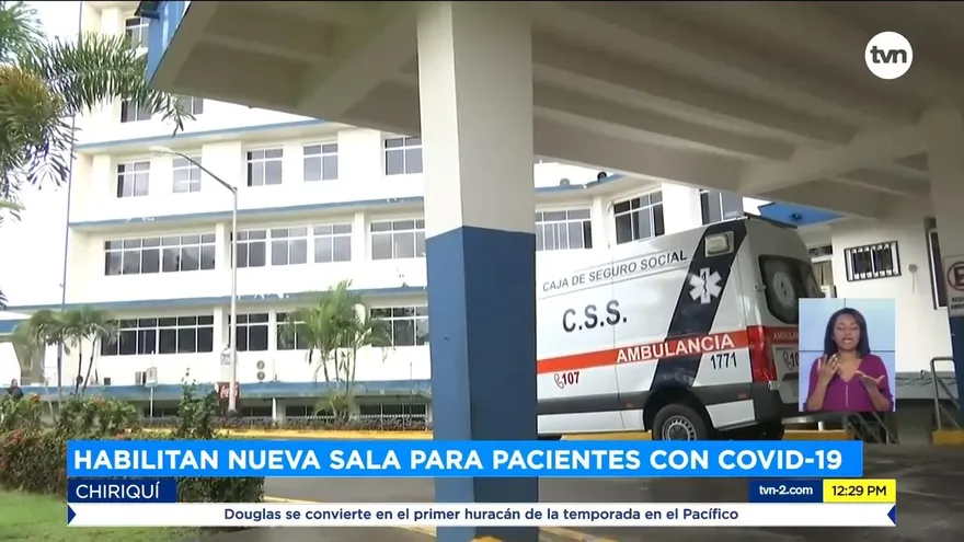 Habilitan nueva sala COVID-19 en Hospital Rafael Hernández